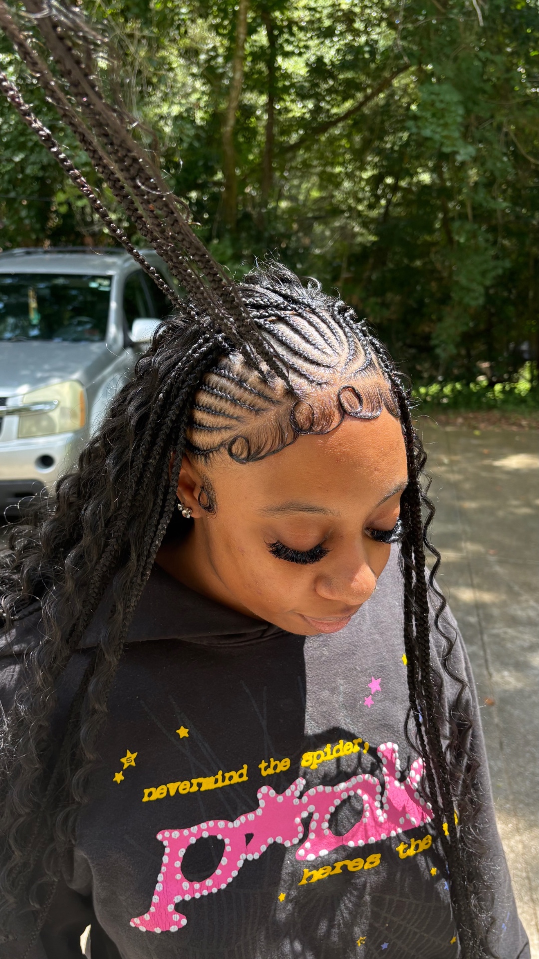 Fulani Flip-Over (quick weave)
