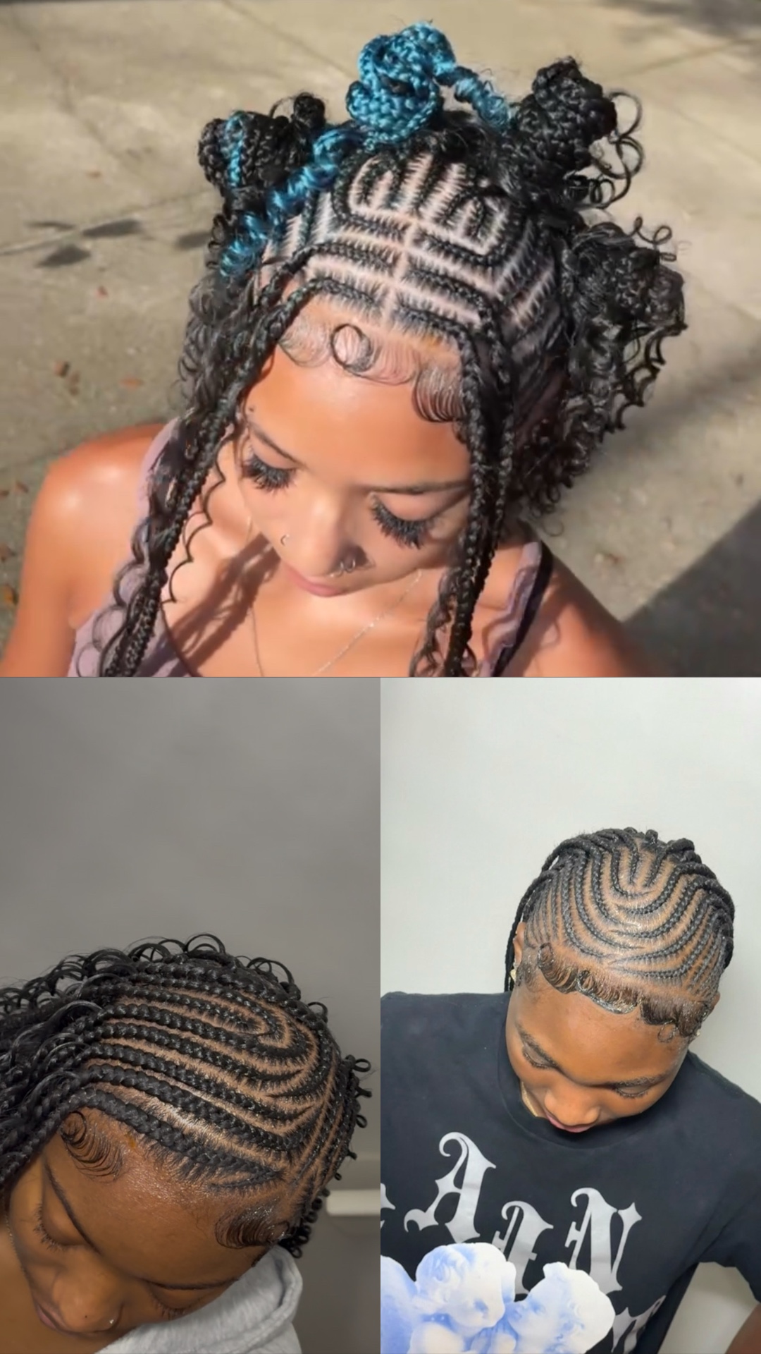 Fulani Braids (knotless)